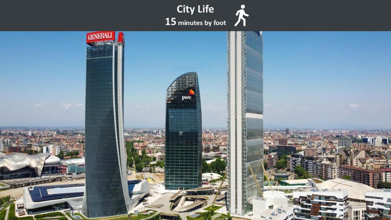 Chez Anna In Sempione - Mico, Citylife, San Siro Milano Eksteriør billede